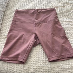Lululemon biker shorts size 8